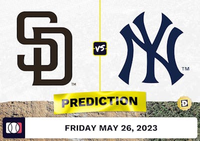 Padres vs. Yankees Prediction for MLB Friday [5/26/2023]