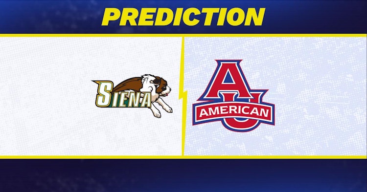Siena-American University Predictions and Game Preview.