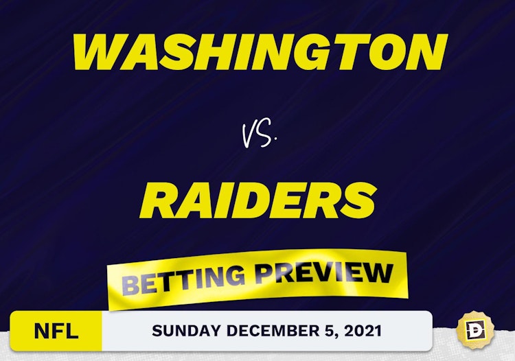 Washington vs. Raiders Predictions and Odds - Dec 5, 2021