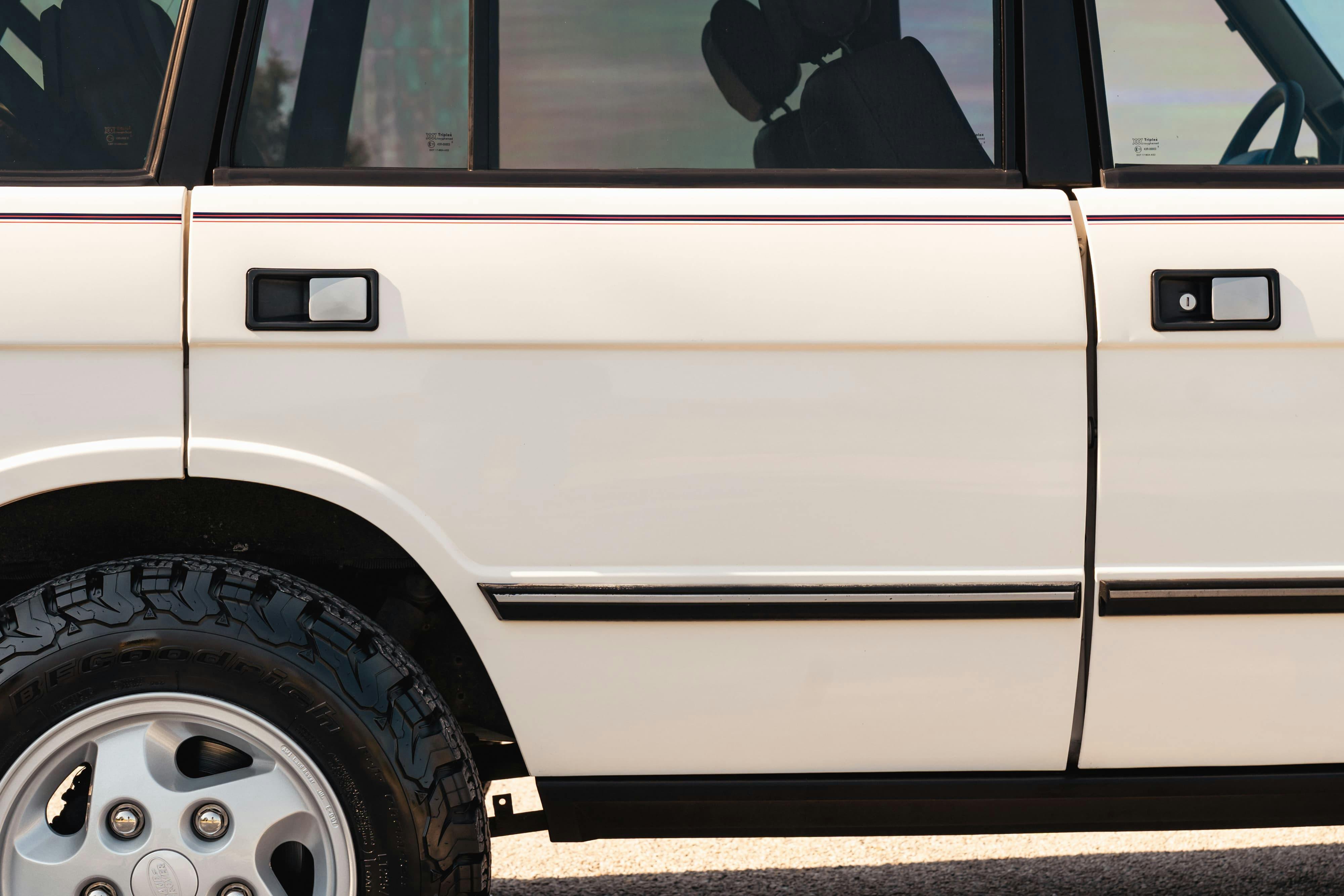 1995 White Land Rover Range Rover County Long Wheel Base in Austin, TX.