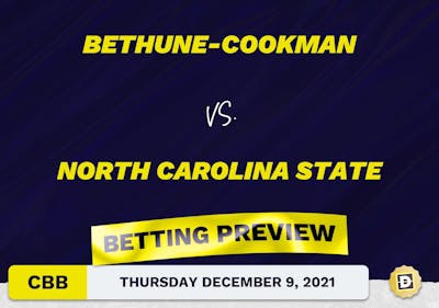 Bethune-Cookman vs. North Carolina State CBB Predictions and Odds - Dec 9, 2021