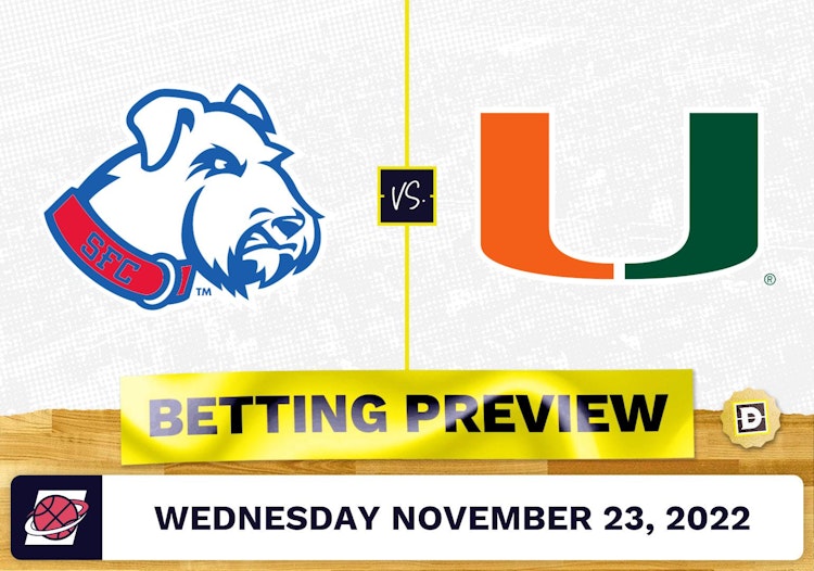 St. Francis (BKN) vs. Miami (FL) CBB Prediction and Odds - Nov 23, 2022