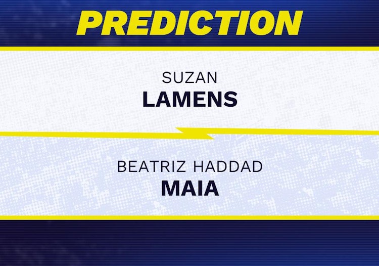 Suzan Lamens vs Beatriz Haddad Maia Tennis Prediction.