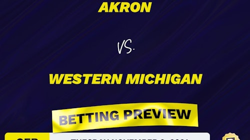 Akron vs. Western Michigan CFB Predictions and Odds - Nov 9, 2021