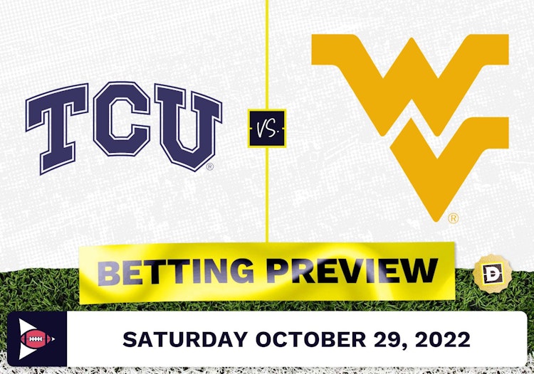 TCU vs. West Virginia CFB Prediction and Odds - Oct 29, 2022