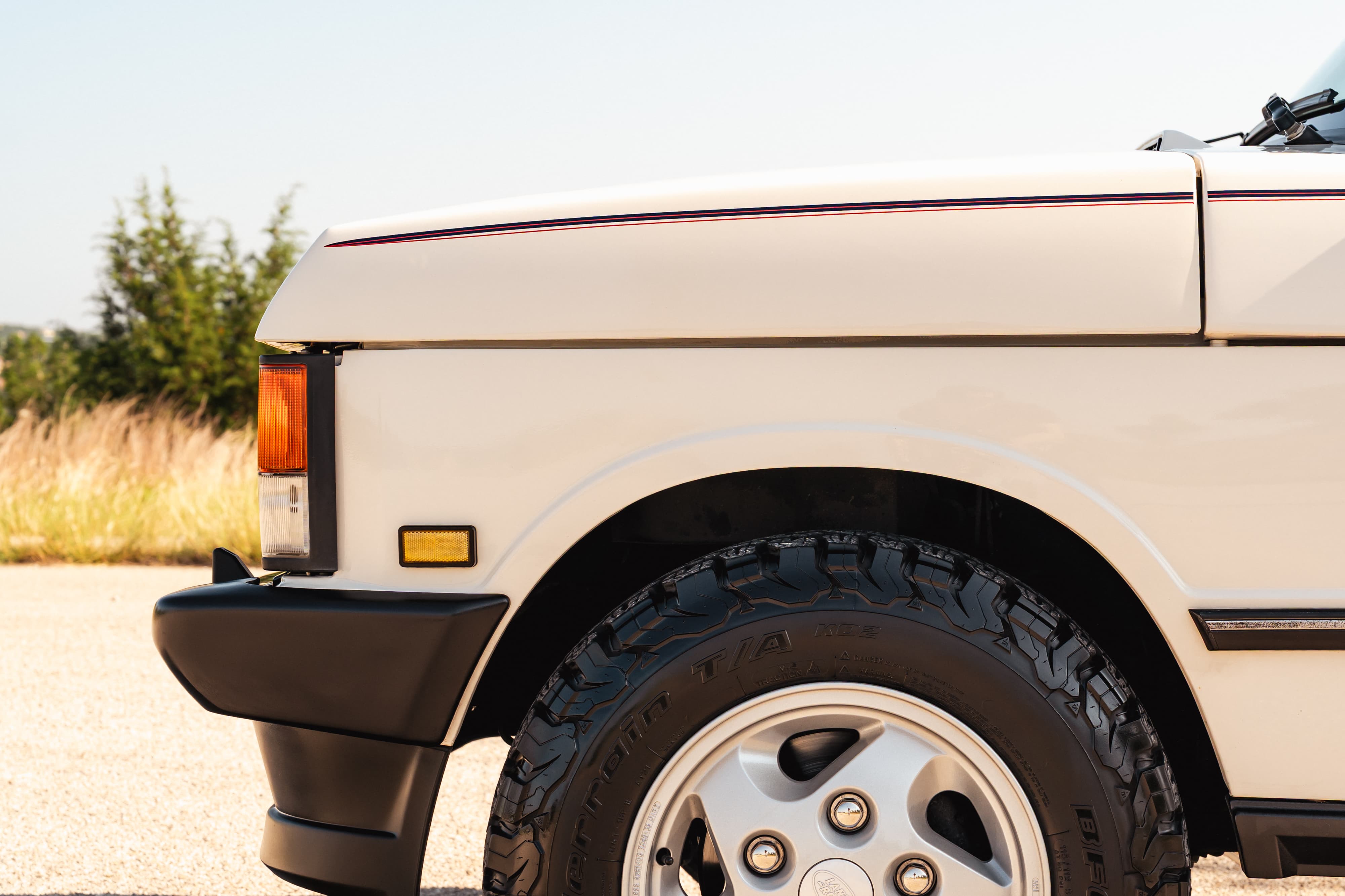 1995 White Land Rover Range Rover County Long Wheel Base in Austin, TX.