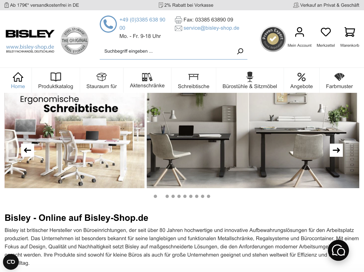 Referenz ansehen: Bisley