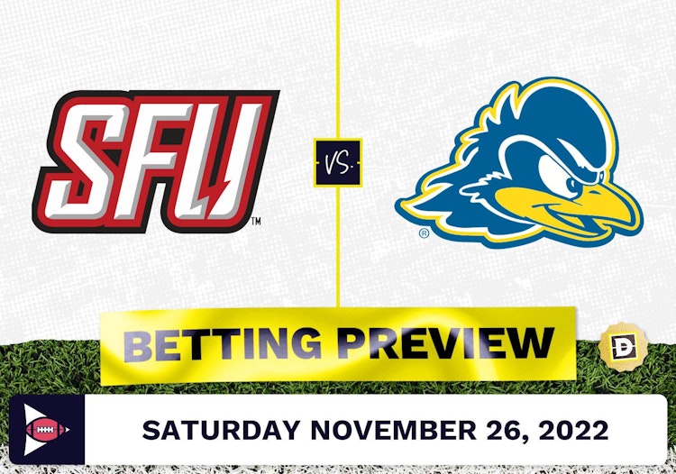 St. Francis (PA) vs. Delaware CFB Prediction and Odds - Nov 26, 2022