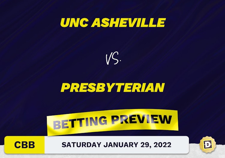UNC Asheville vs. Presbyterian CBB Predictions and Odds - Jan 29, 2022