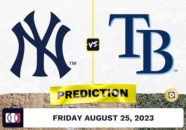 Yankees vs. Rays Prediction for MLB Friday [8/25/2023]