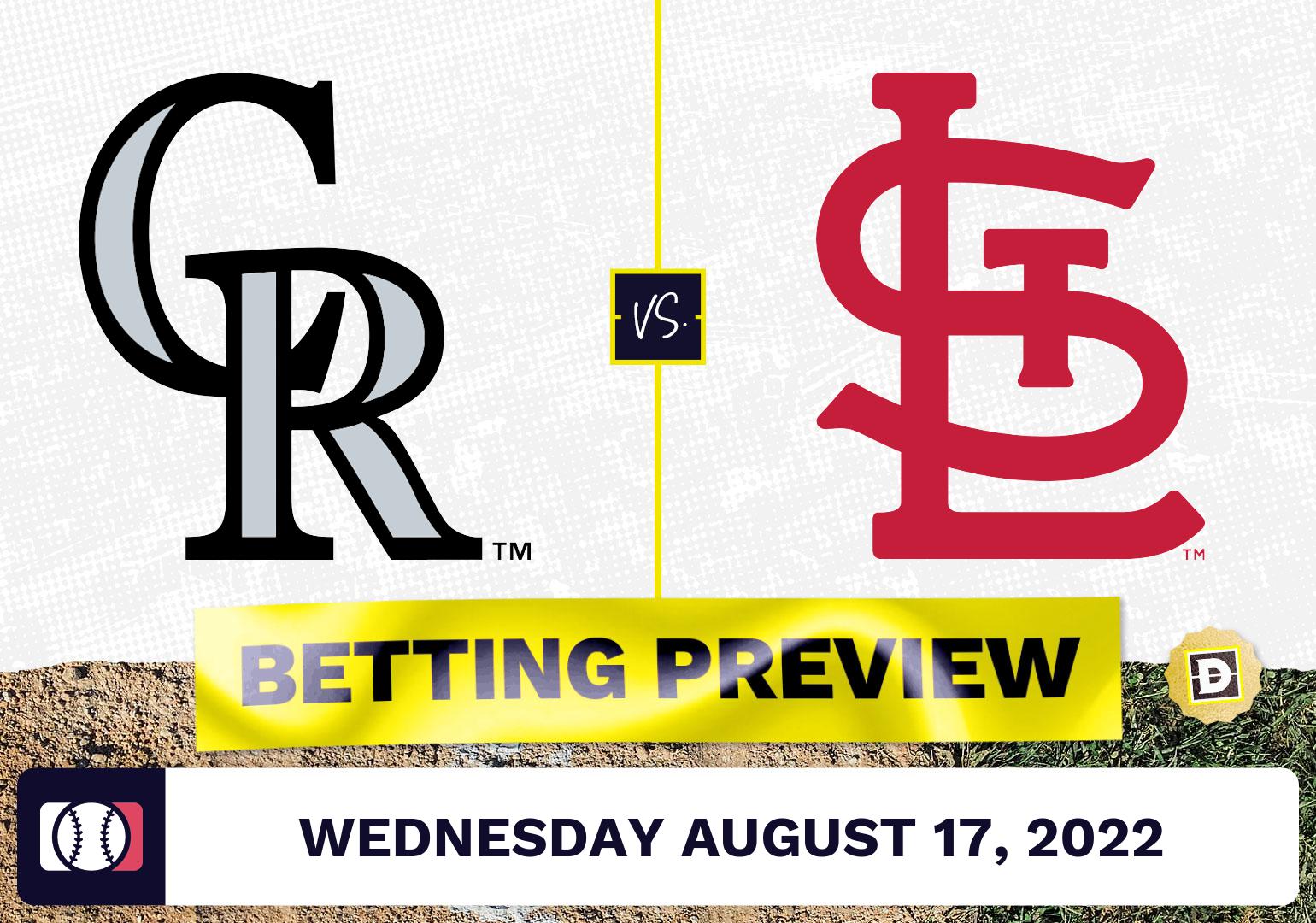 Rockies vs. Cardinals Prediction and Odds - Aug 17, 2022