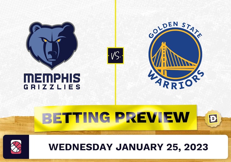 Grizzlies vs. Warriors Prediction and Odds - Jan 25, 2023