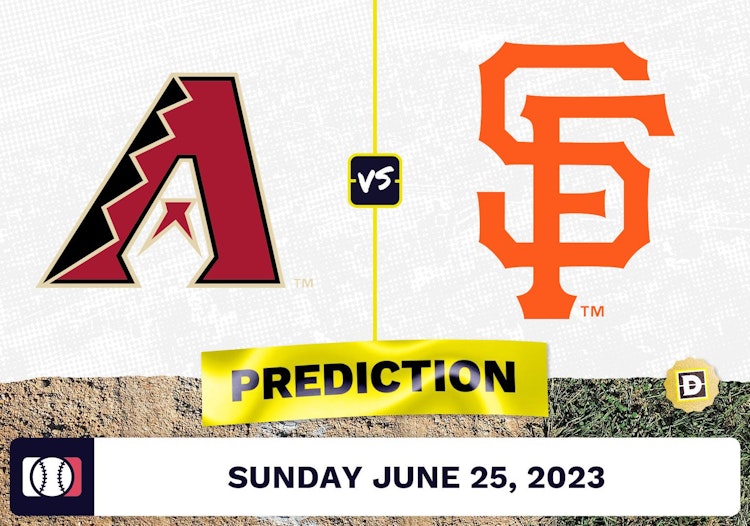 Diamondbacks vs. Giants Prediction for MLB Sunday [6/25/2023]