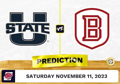 Utah State vs. Bradley Basketball Prediction - November 11, 2023