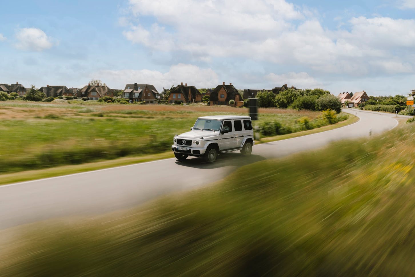 Ein Mercedes G 580 EQ.