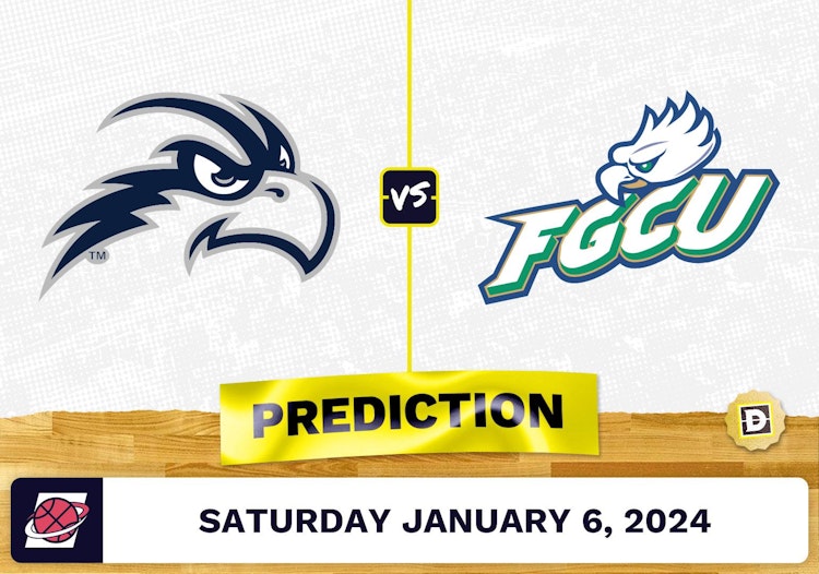 North Florida vs. Florida Gulf Coast Prediction, Odds, College Basketball Picks  [1/6/2024]