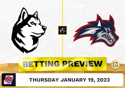 Northeastern vs. Stony Brook CBB Prediction and Odds - Jan 19, 2023