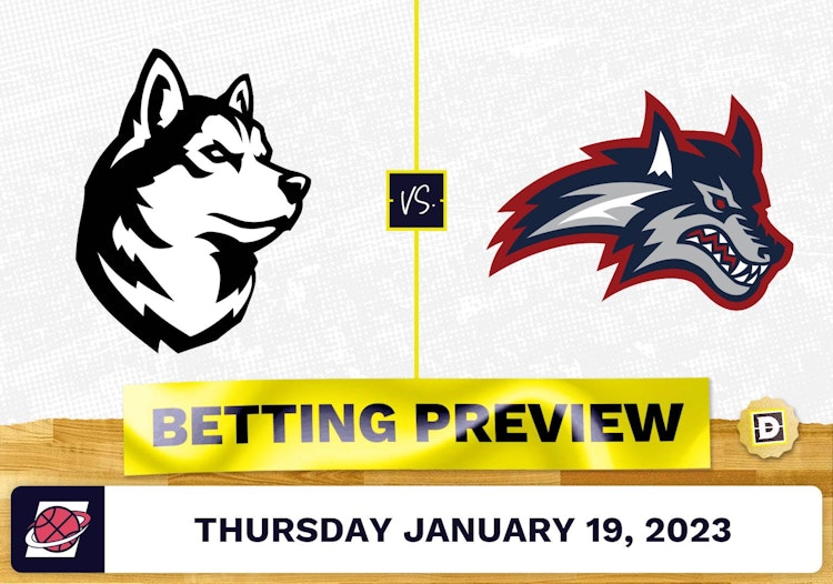 Northeastern vs. Stony Brook CBB Prediction and Odds - Jan 19, 2023