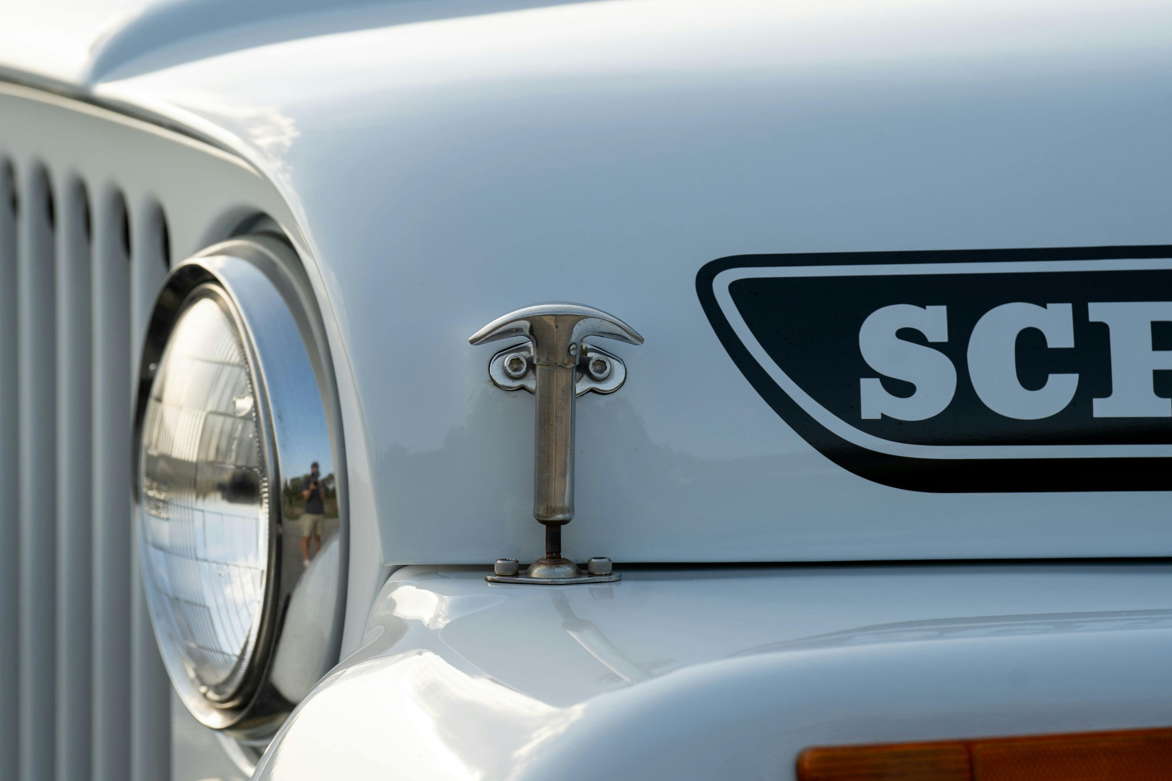 1983 Jeep Scrambler in White on Black in Austin, TX.