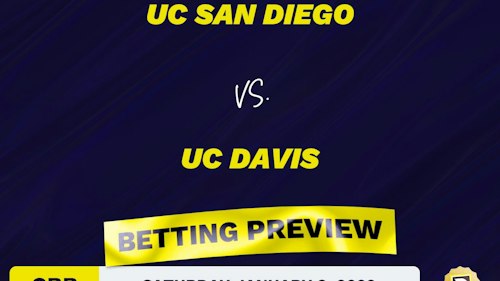 UC San Diego vs. UC Davis CBB Predictions and Odds - Jan 8, 2022