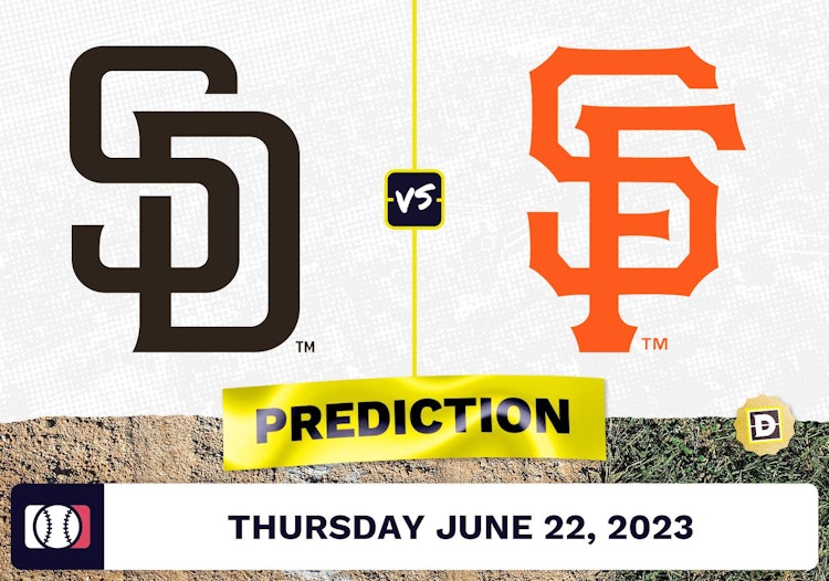 Padres vs. Giants Prediction for MLB Thursday [6/22/2023]