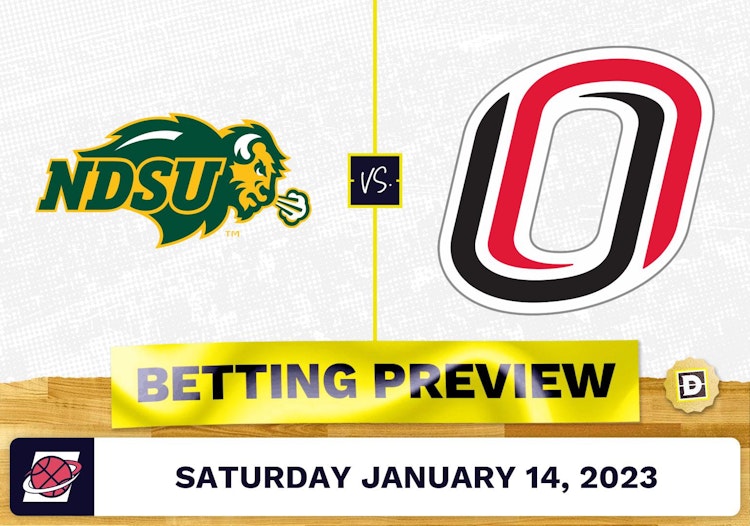 North Dakota State vs. Nebraska-Omaha CBB Prediction and Odds - Jan 14, 2023