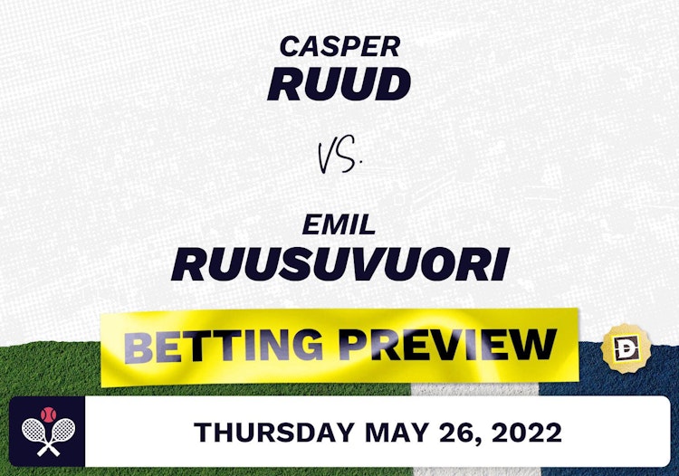 Casper Ruud vs. Emil Ruusuvuori Predictions - May 26, 2022