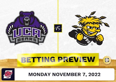 Central Arkansas vs. Wichita State CBB Prediction and Odds - Nov 7, 2022