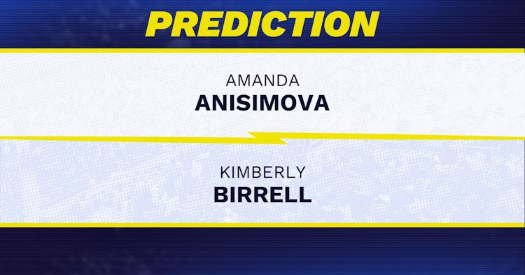 Amanda Anisimova vs Kimberly Birrell Tennis Prediction.