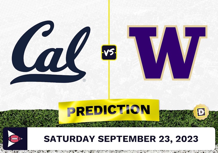 California vs. Washington CFB Prediction and Odds - September 23, 2023