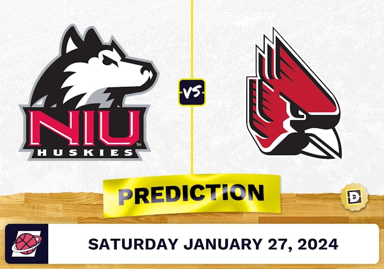 Northern Illinois vs. Ball State Prediction, Odds, College Basketball Picks [1/27/2024]