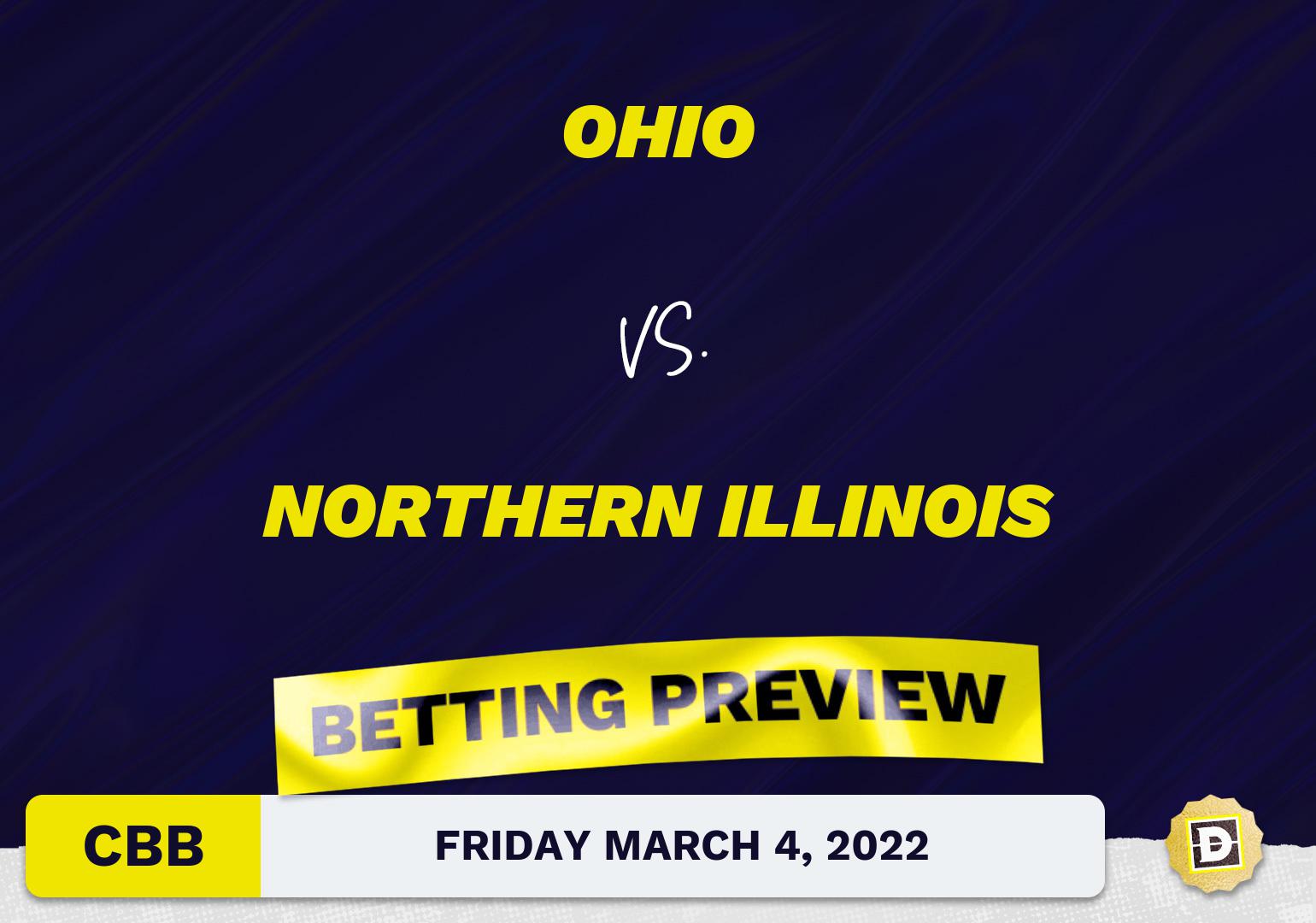 Ohio vs. Northern Illinois CBB Predictions and Odds - Mar 4, 2022
