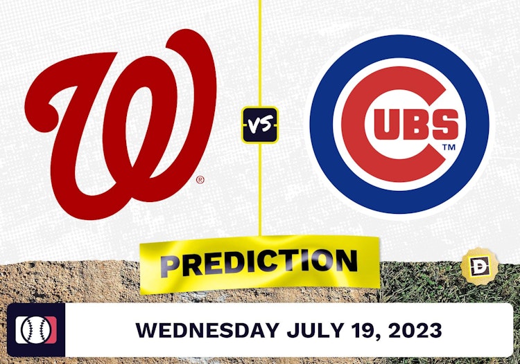 Nationals vs. Cubs Prediction for MLB Wednesday [7/19/2023]