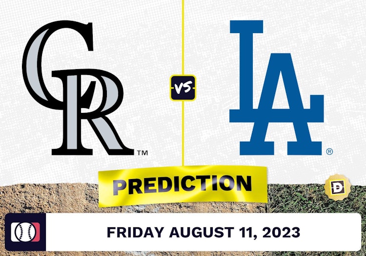 Rockies vs. Dodgers Prediction for MLB Friday [8/11/2023]