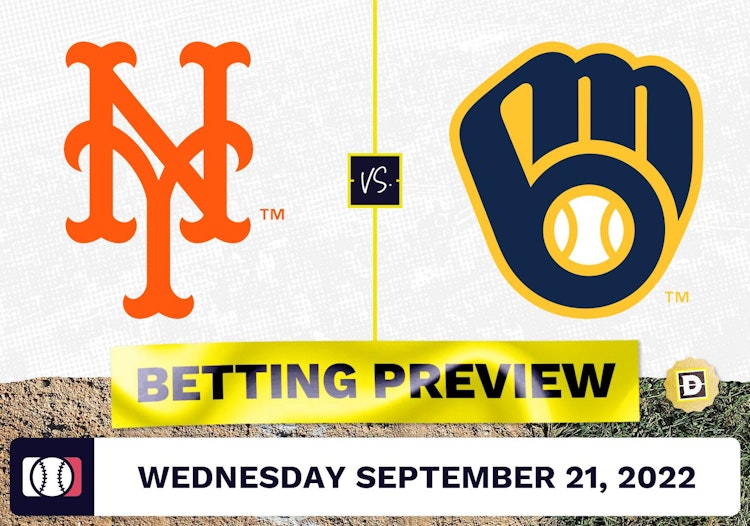 Mets vs. Brewers Prediction and Odds - Sep 21, 2022