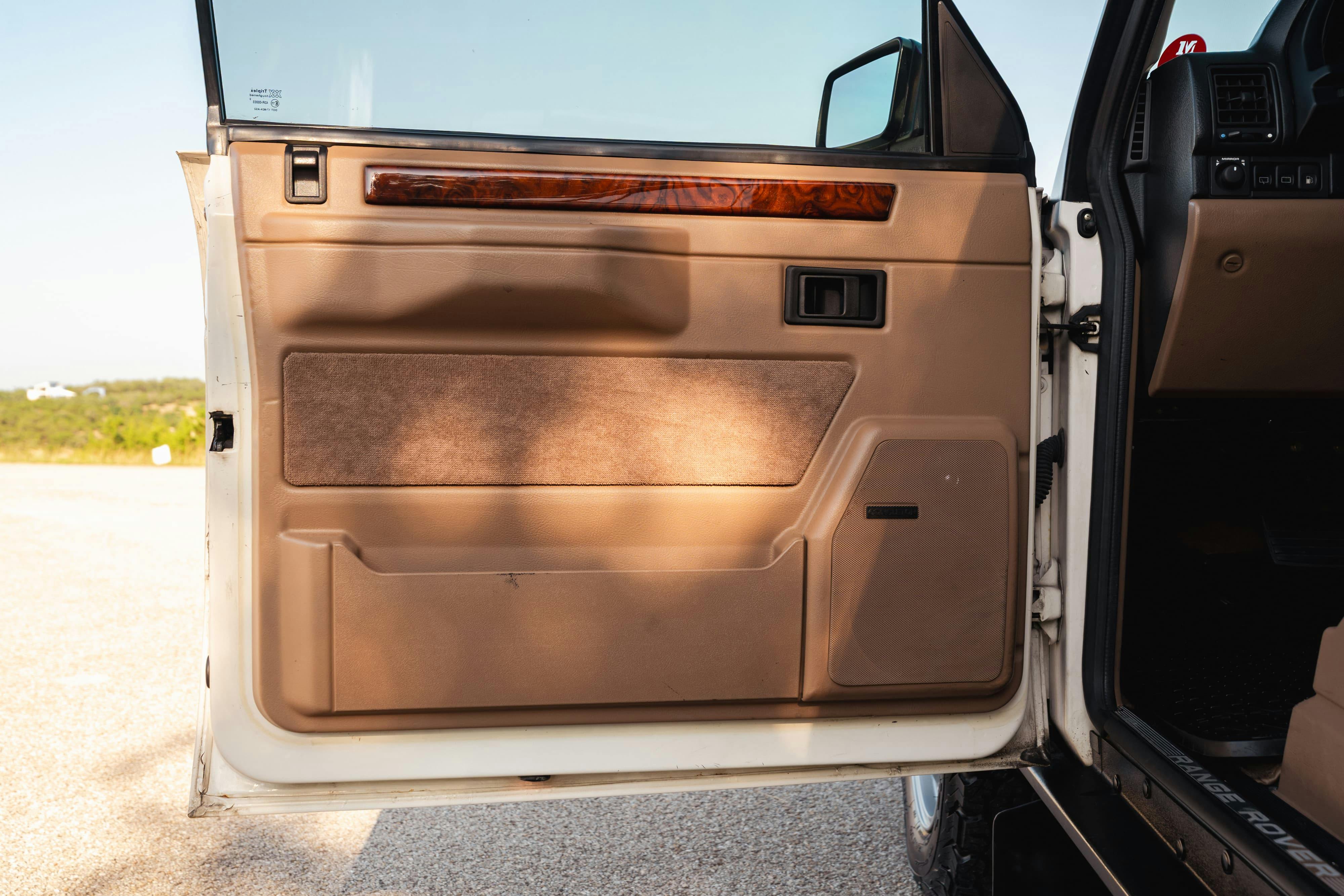 1995 White Land Rover Range Rover County Long Wheel Base in Austin, TX.