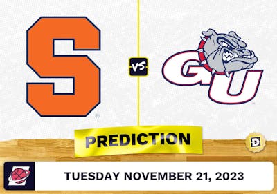 Syracuse vs. Gonzaga Basketball Prediction - November 21, 2023