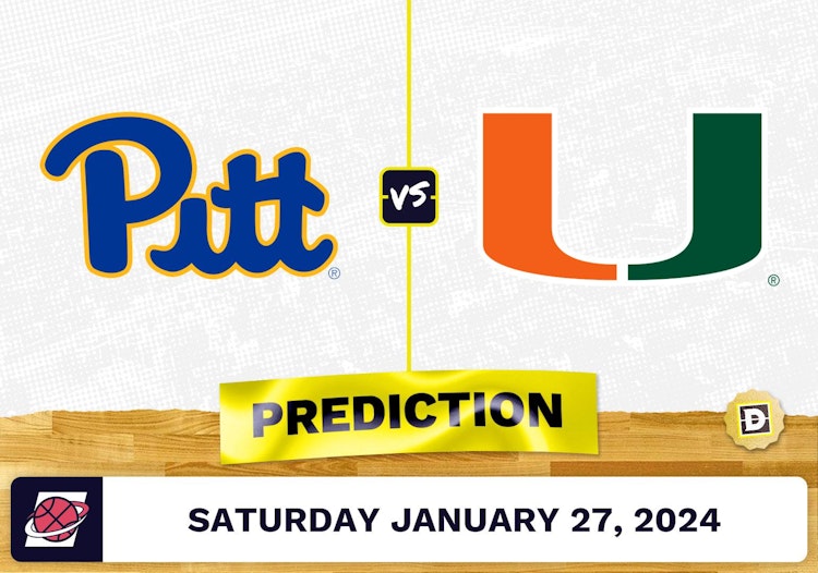 Pittsburgh vs. Miami (FL) Prediction, Odds, College Basketball Picks [1/27/2024]