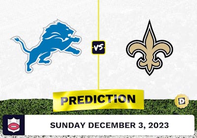 Detroit Lions vs. New Orleans Saints Prediction: NFL Week 13 Odds, Best Bets, Player Props [2023]