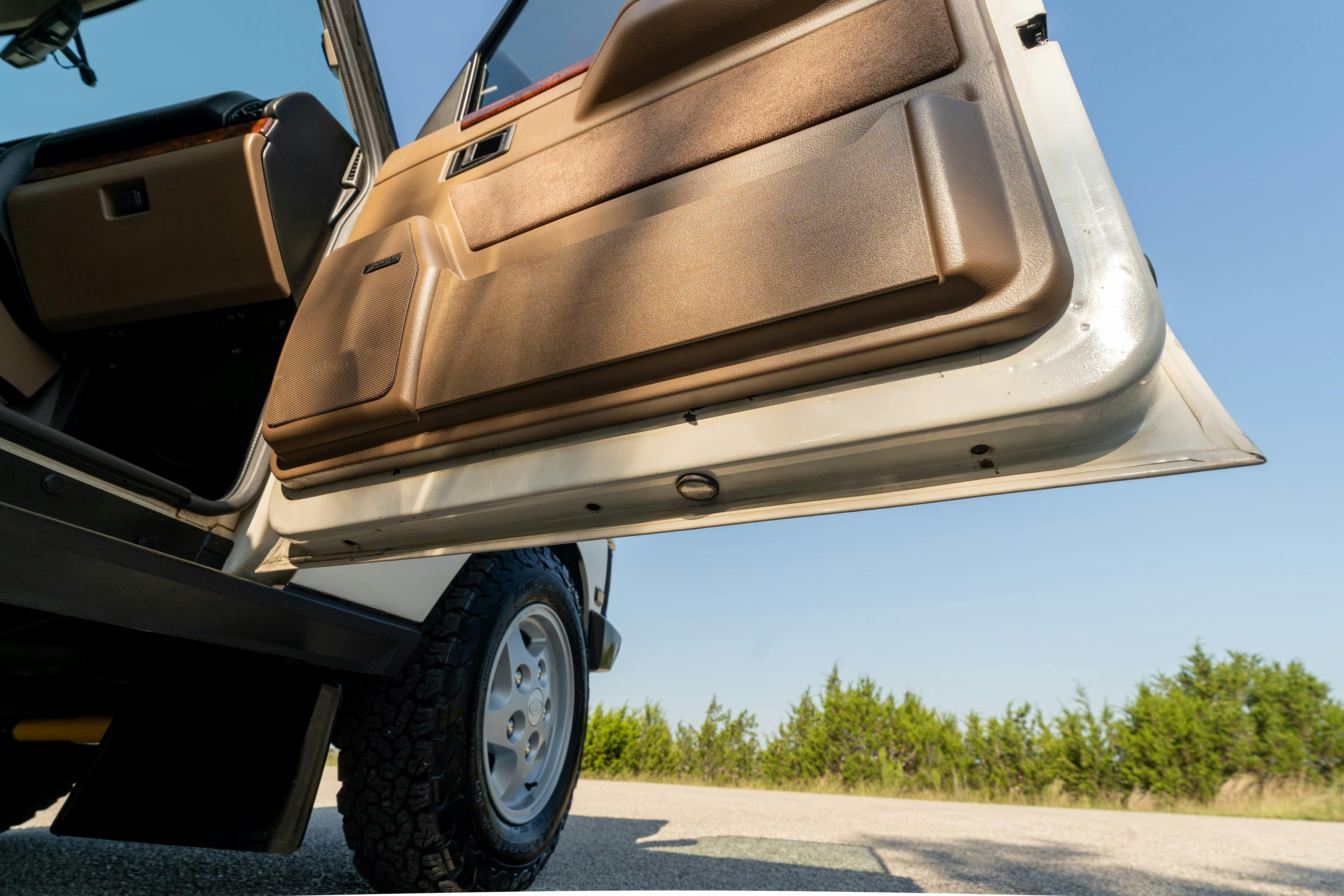 1995 White Land Rover Range Rover County Long Wheel Base in Austin, TX.