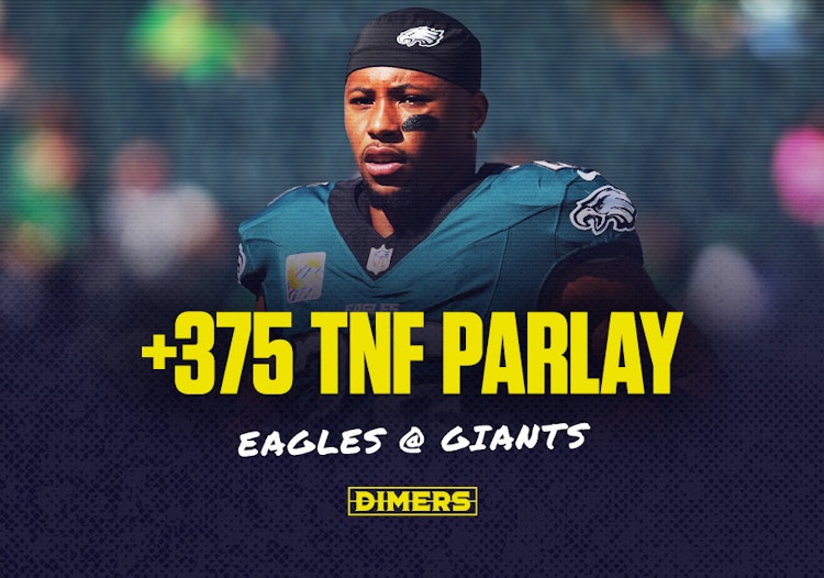 NFL Predictions, NFL parlay, Thursday Night Football, NFL bets, Eagles, Giants, Saquon Barkley