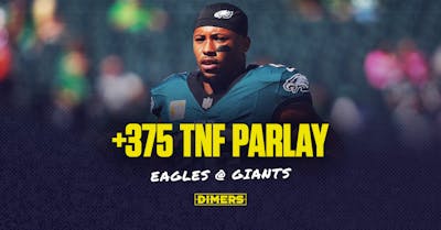 Parlay these Eagles vs. Giants player props at +375 odds for Thursday Night Football betting