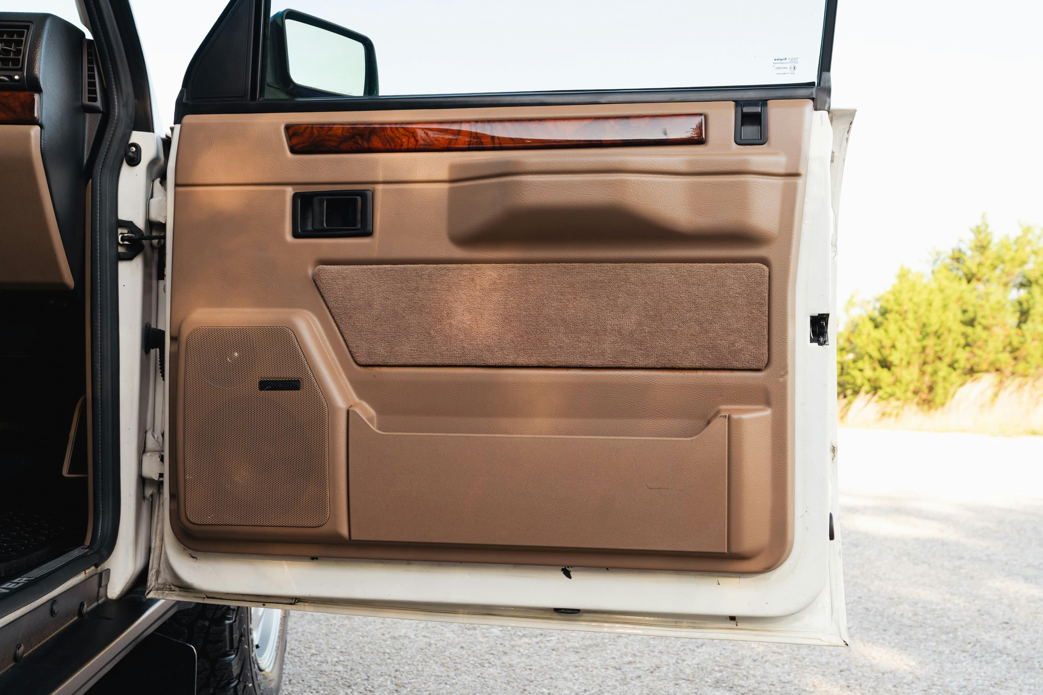 1995 White Land Rover Range Rover County Long Wheel Base in Austin, TX.