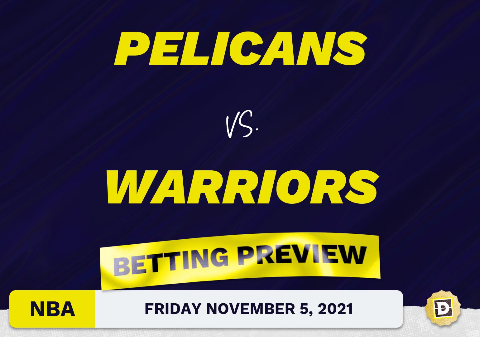 Pelicans vs. Warriors Predictions and Odds - Nov 5, 2021