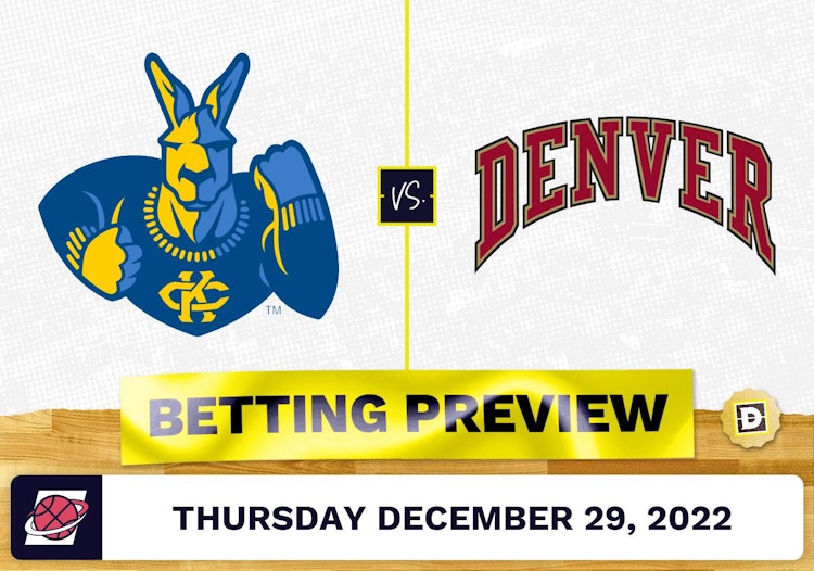 Kansas City vs. Denver CBB Prediction and Odds - Dec 29, 2022