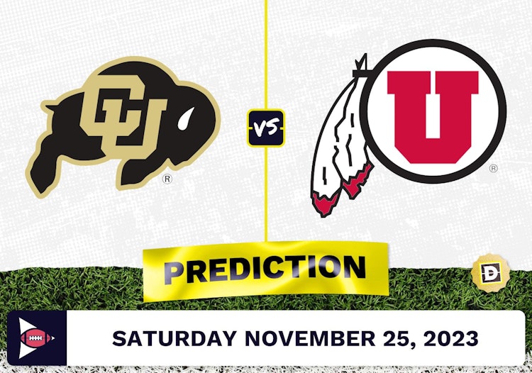 Colorado vs. Utah CFB Prediction and Odds - November 25, 2023