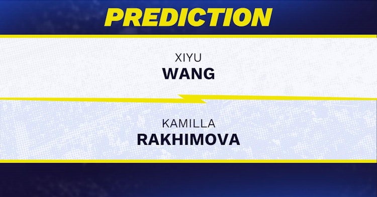 Xiyu Wang vs Kamilla Rakhimova Tennis Prediction.