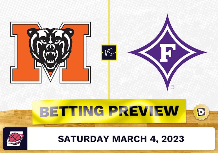 Mercer vs. Furman CBB Prediction and Odds - Mar 4, 2023