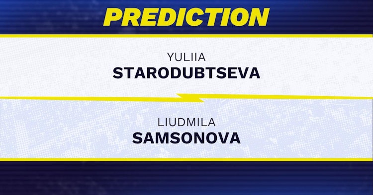 Yuliia Starodubtseva vs Liudmila Samsonova Tennis Prediction.