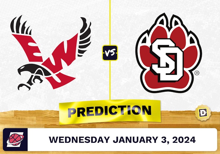 Eastern Washington vs. South Dakota Prediction, Odds, College Basketball Picks  [1/3/2024]